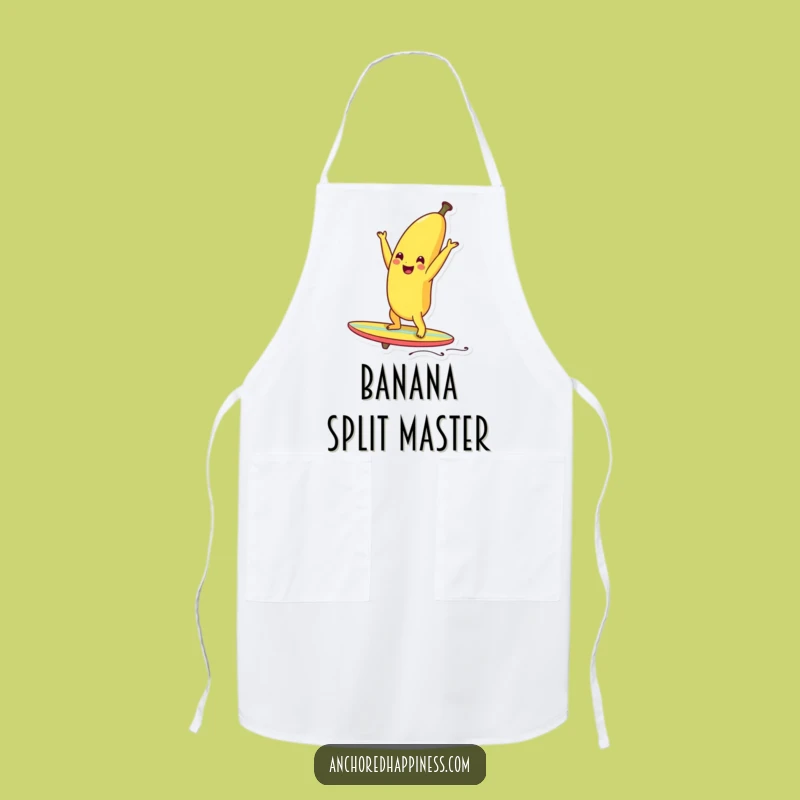 Funny Banana Surf Apron: Cook Up Laughs Tropical Style