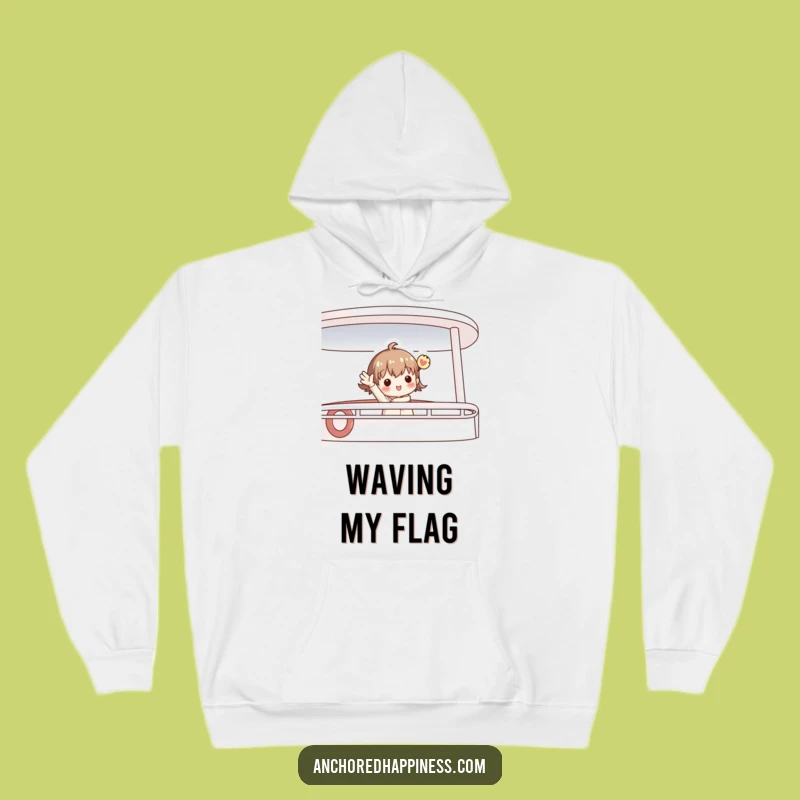 Funny Enthusiastic Sailor Hoodie: Cozy Charming Figure Nautical Wear, Ideal Funny Gift