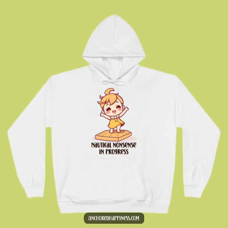 Funny Tilted Deck Dancer Hoodie - Cozy & Hilarious Character Warmth Gift